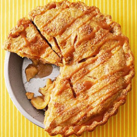 Salted Caramel Apple Pie